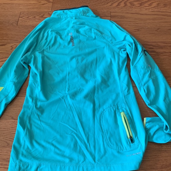 Reebok half zip turquoise sweater - Picture 4 of 5
